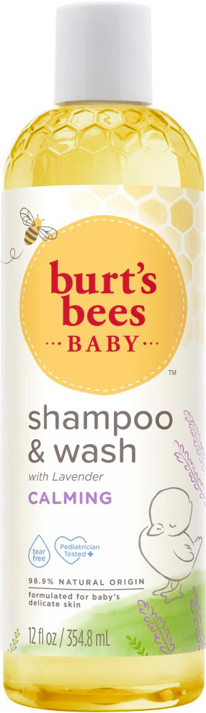 Burt's Bees Baby Shampoo & Wash Calming Lavender -- 12 fl oz