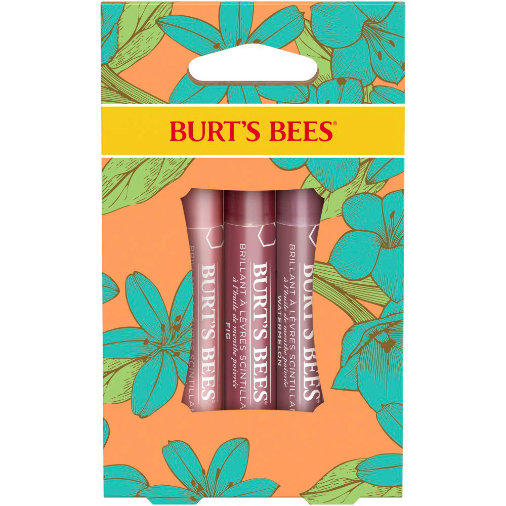 Burt's Bees Petal Kisses Tinted Lip Shimmers Gift Set -- 1 Set