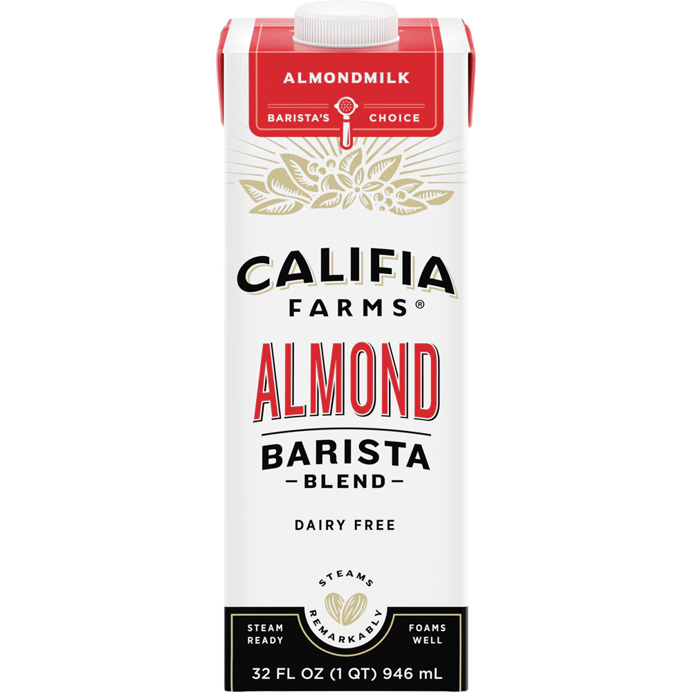 Califia Farms Dairy Free Original Almond Barista Blend Almond Milk -- 32 fl oz