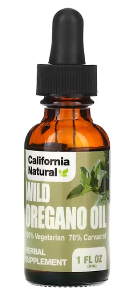 California Natural Wild Oregano Oil -- 1 fl oz