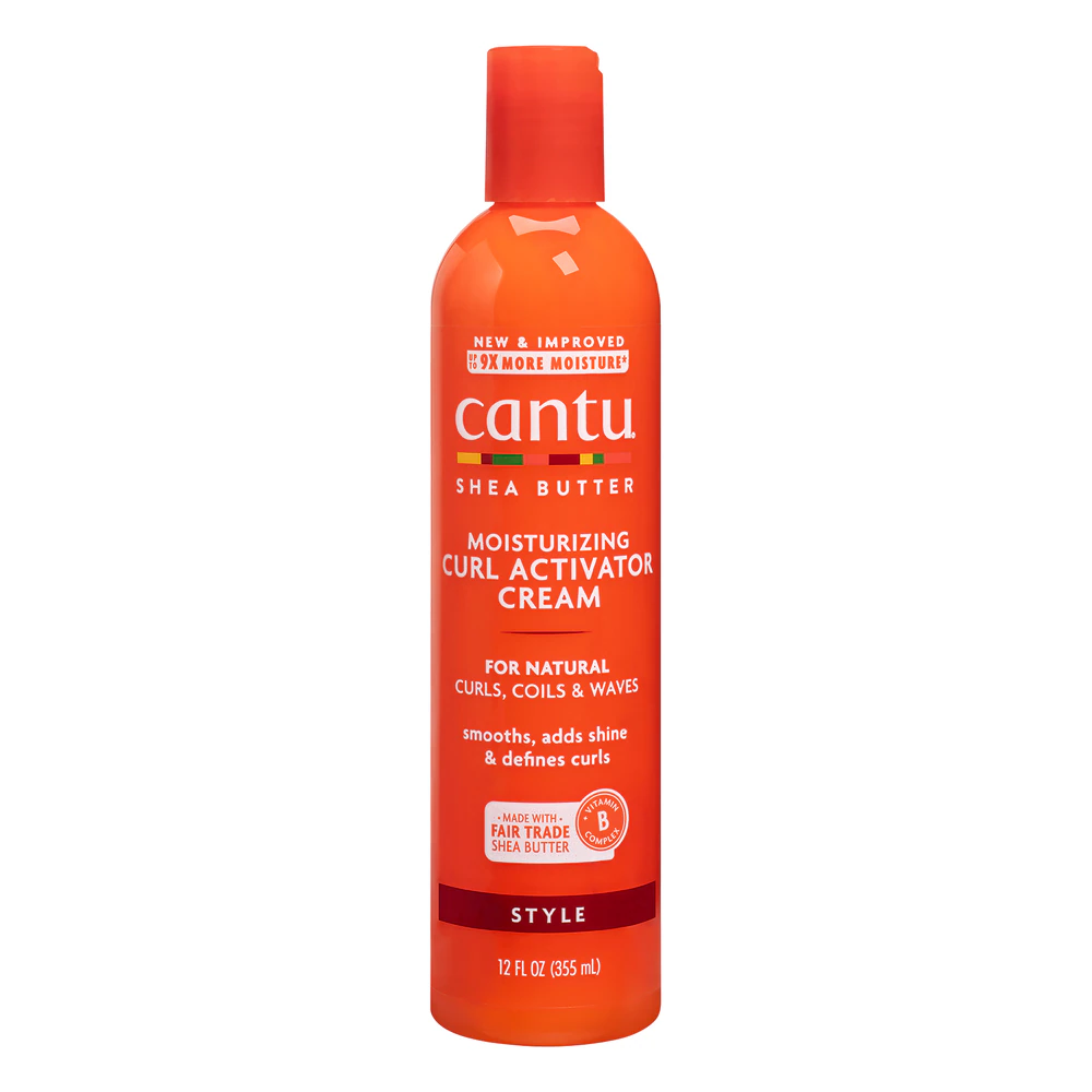Cantu Shea Butter Moisturizing Curl Activator Cream for Natural Hair -- 12 fl oz