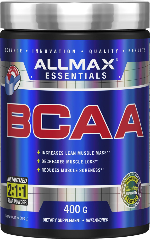 ALLMAX Nutrition BCAA Unflavored -- 14.1 oz