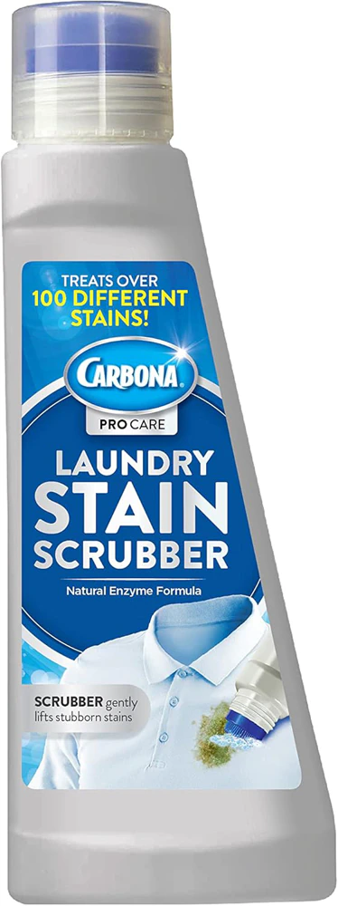 Carbona Laundry Stain Scrubber Natural Enzyme Formula -- 8.4 fl oz