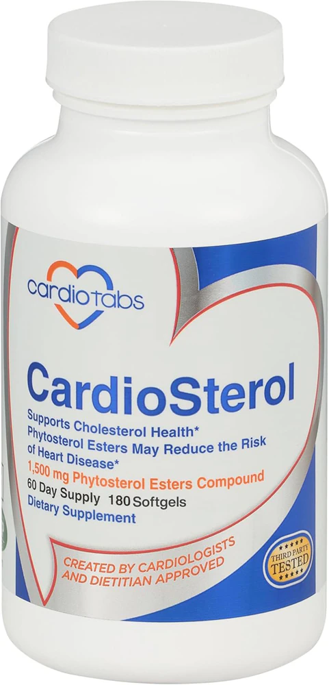 Cardiotabs CardioSterol -- 180 Softgels