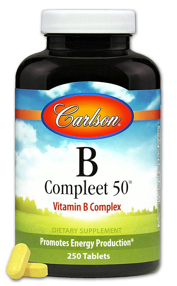 Carlson B Compleet 50 -- 250 Tablets