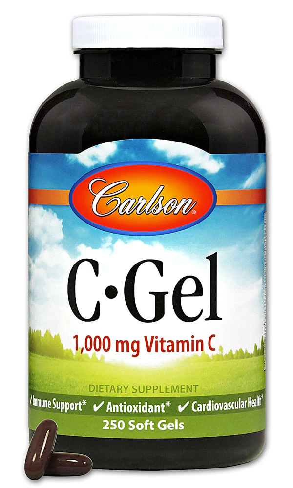 Carlson C-Gel Vitamin C -- 1000 mg - 250 Softgels