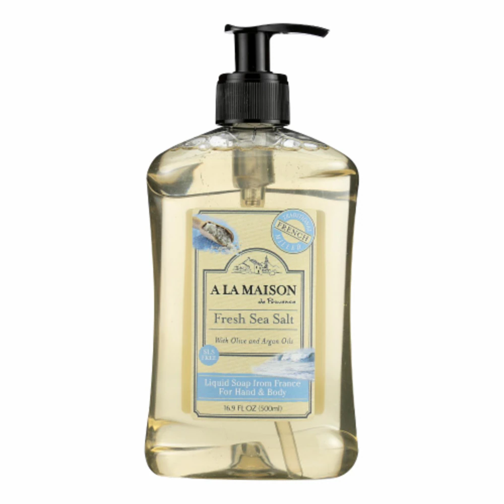 A La Maison French Liquid Hand Soap - Fresh Sea Salt -- 16.9 fl oz