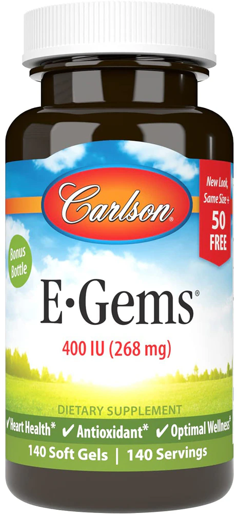 Carlson E-GEMS? -- 400 IU - 140 Softgels