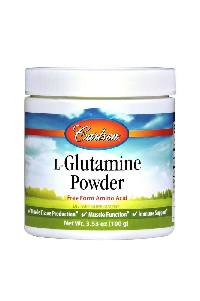 Carlson L-Glutamine Powder -- 3.35 oz