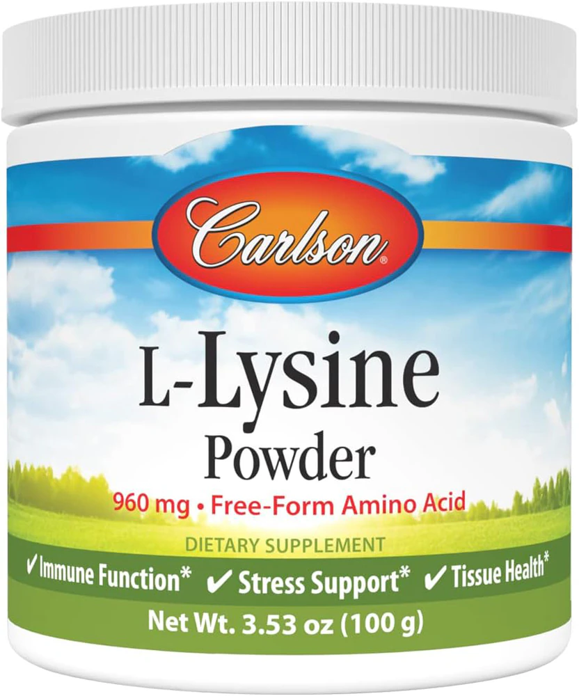 Carlson L-Lysine Powder -- 100 g