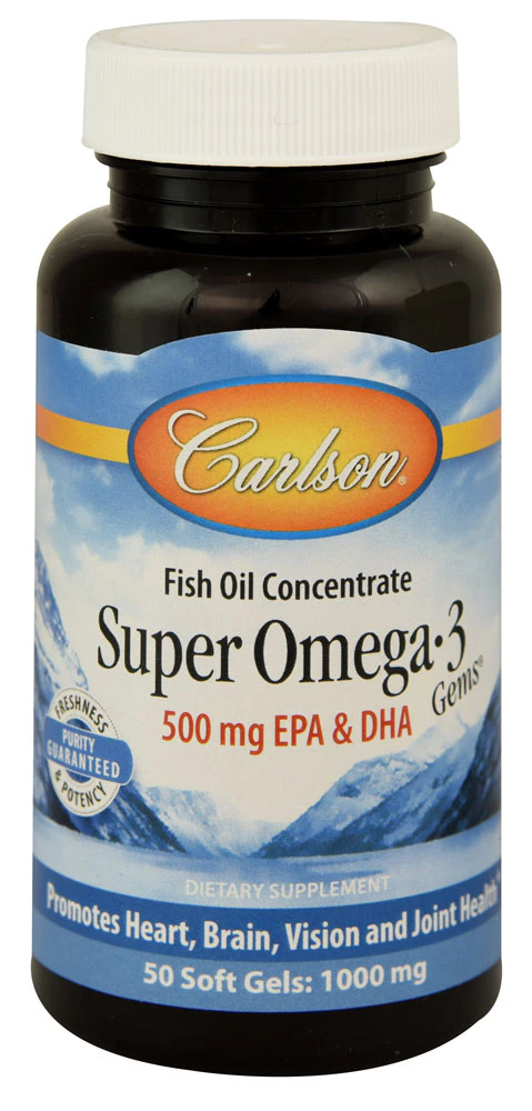 Carlson Super Omega-3 Gems? -- 50 Softgels