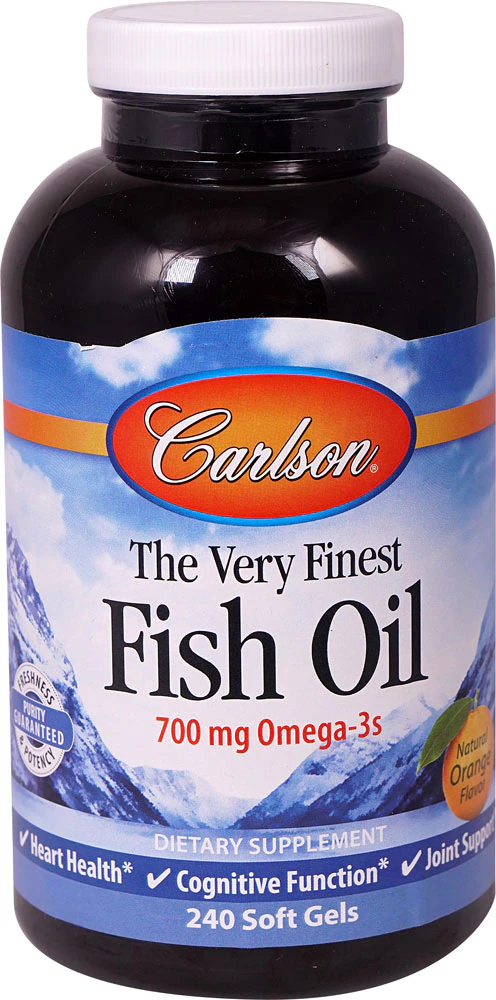 Carlson The Very Finest Fish Oil Orange -- 240 Softgels