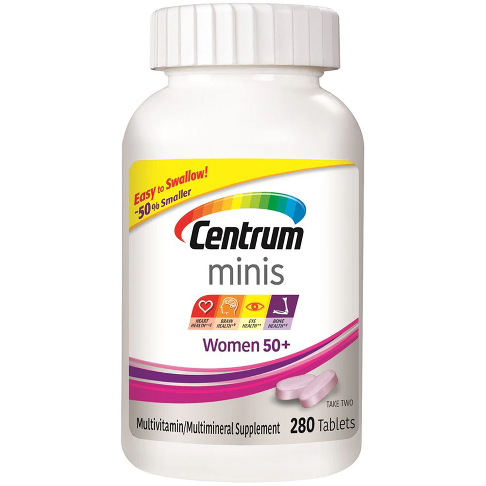 Centrum Silver Multivitamin Women's 50+ Minis -- 280 Tablets