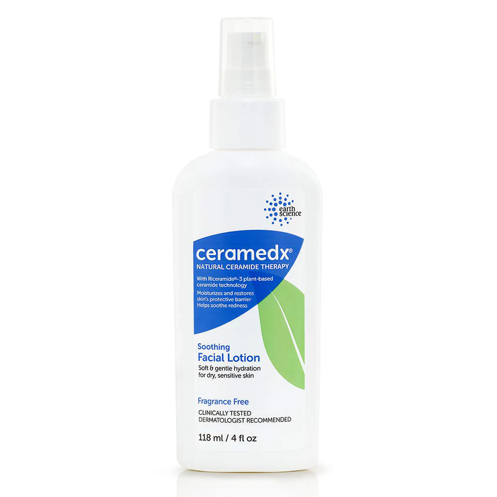 Ceramedx Soothing Facial Lotion Fragrance Free -- 4 fl oz