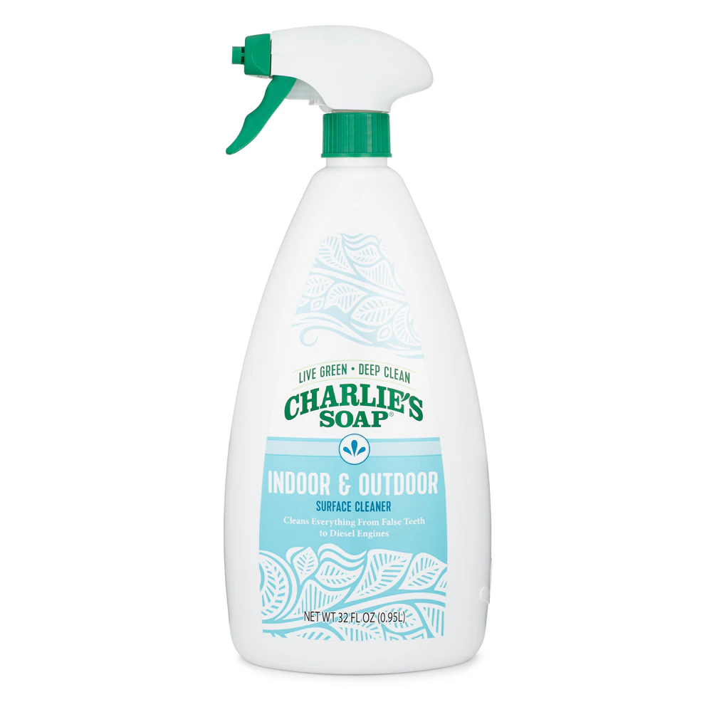Charlie's Soap Indoor-Outdoor Surface Cleaner -- 32 fl oz