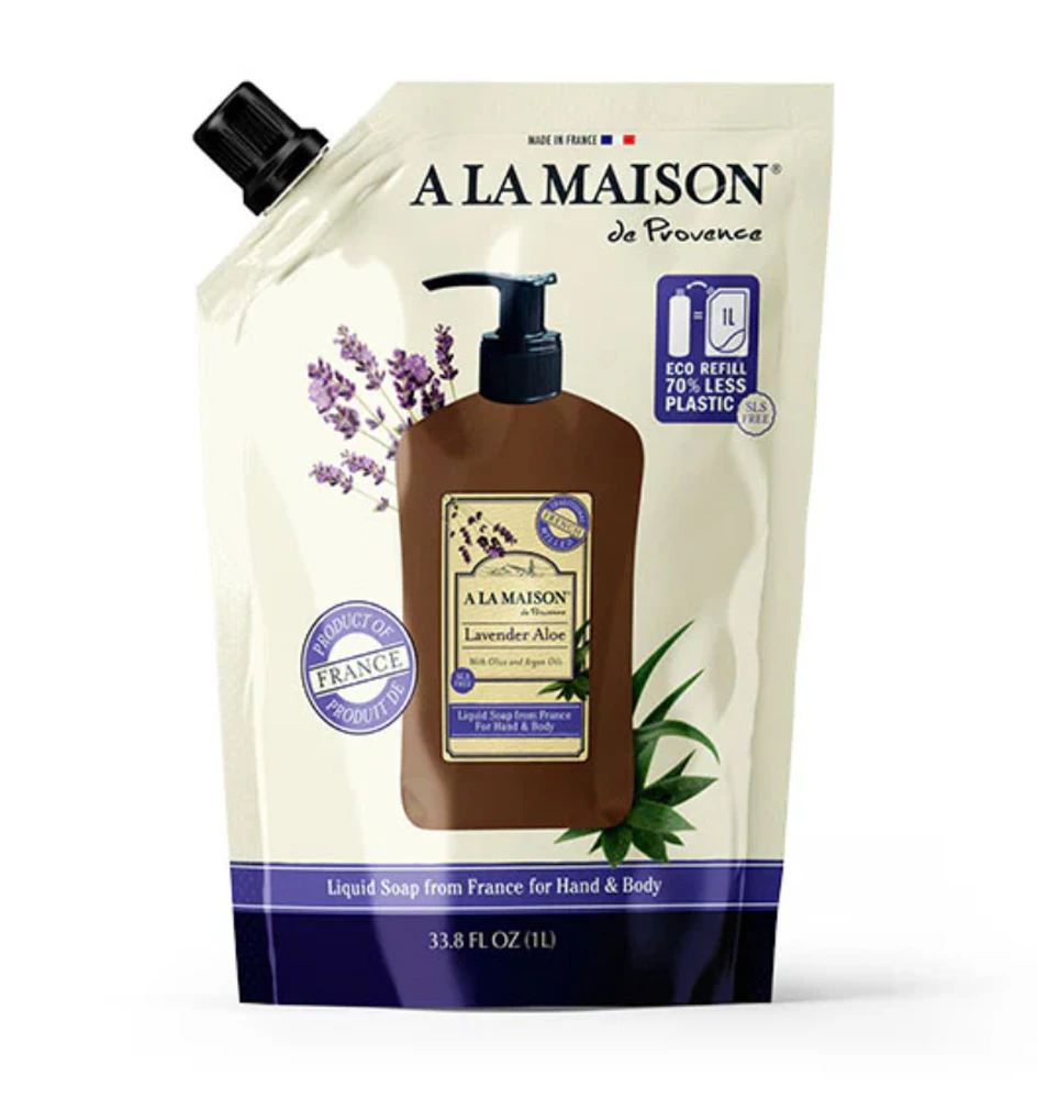 A La Maison French Liquid Hand Soap Refill - Lavender Aloe -- 33.8 fl oz