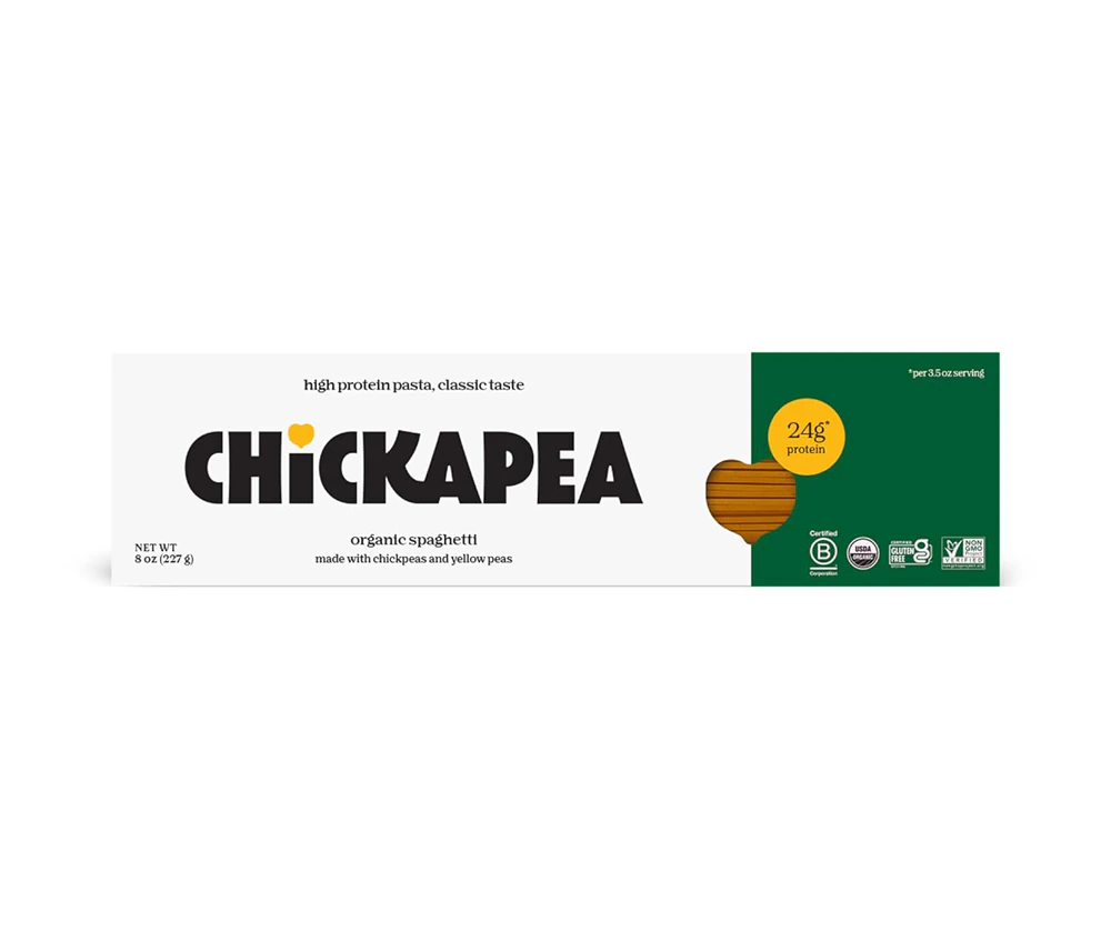 Chickapea Non-GMO Organic Spaghetti Pasta -- 8 oz