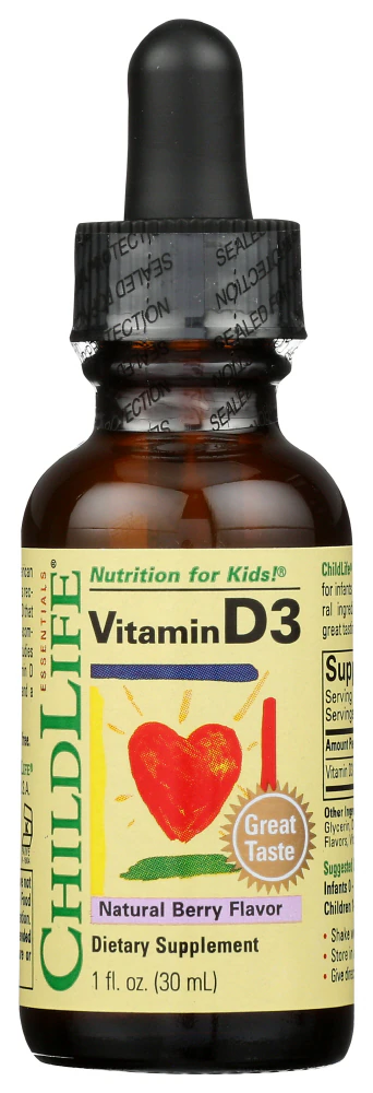 Childlife Vitamin D3 Natural Berry -- 1 fl oz