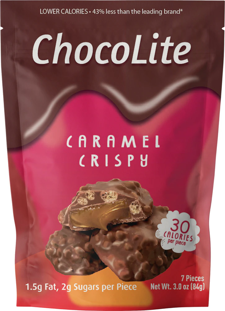 ChocoLite Caramel Crispy -- 3 oz