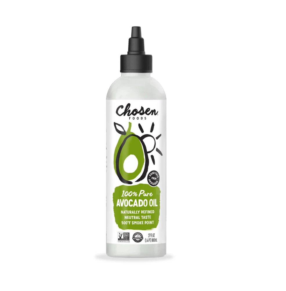 Chosen Foods Avocado Oil 100% Pure Non-GMO Squeeze -- 27 fl oz