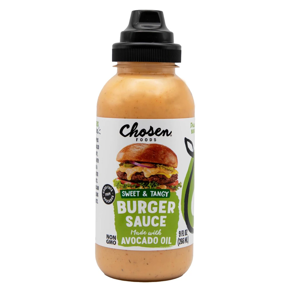 Chosen Foods Burger Sauce Made with Avocado Oil Non-GMO -- 9 fl oz