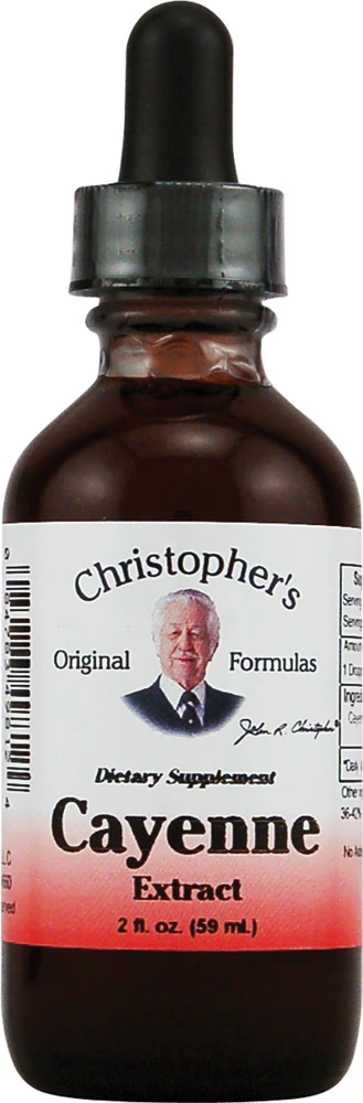Christopher's Cayenne Extract -- 2 fl oz