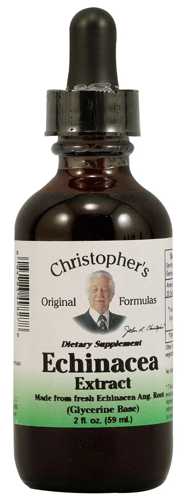 Christopher's Echinacea Extract Glycerine Base -- 2 fl oz