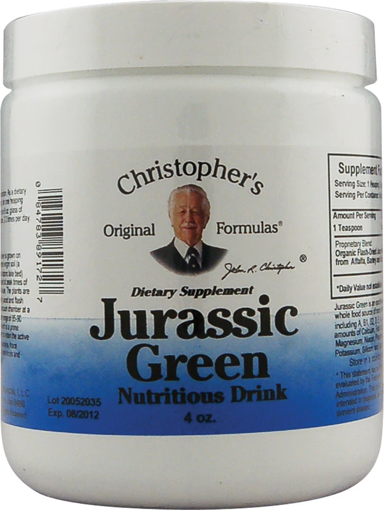 Christopher's Jurassic Green Powder -- 4 oz