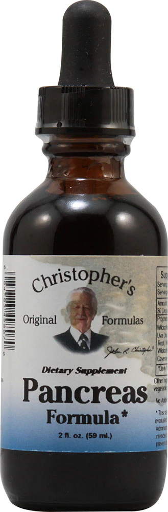 Christopher's Pancreas Formula -- 2 fl oz