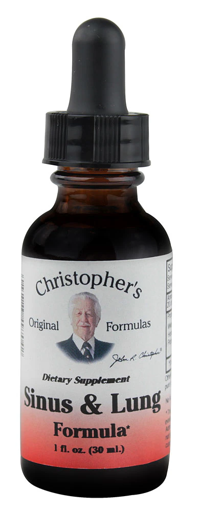 Christopher's Sinus And Lung Formula -- 1 fl oz