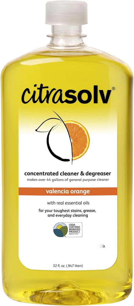 CitraSolv Concentrated Cleaner & Degreaser Valencia Orange -- 32 fl oz