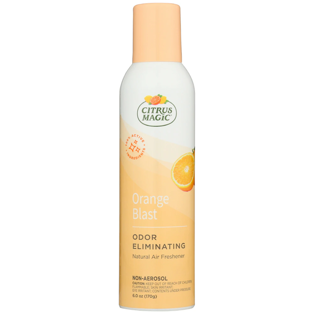 Citrus Magic Natural Odor Eliminating Air Freshener Spray Orange Blast -- 6 fl oz