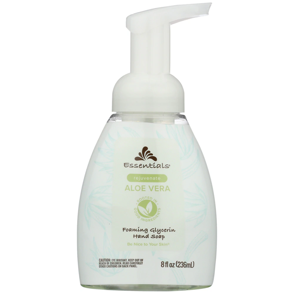 Clearly Natural Essentials - Foaming Glycerin Hand Soap Aloe Vera -- 8 fl oz