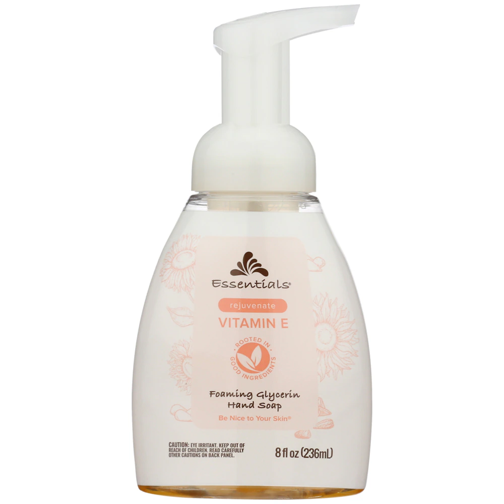 Clearly Natural Essentials - Foaming Glycerin Hand Soap Vitamin E -- 8 fl oz