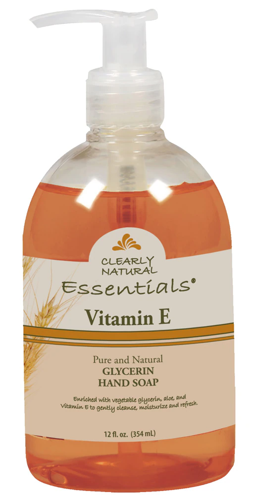 Clearly Natural Essentials Glycerin Liquid Hand Soap with Vitamin E -- 12 fl oz