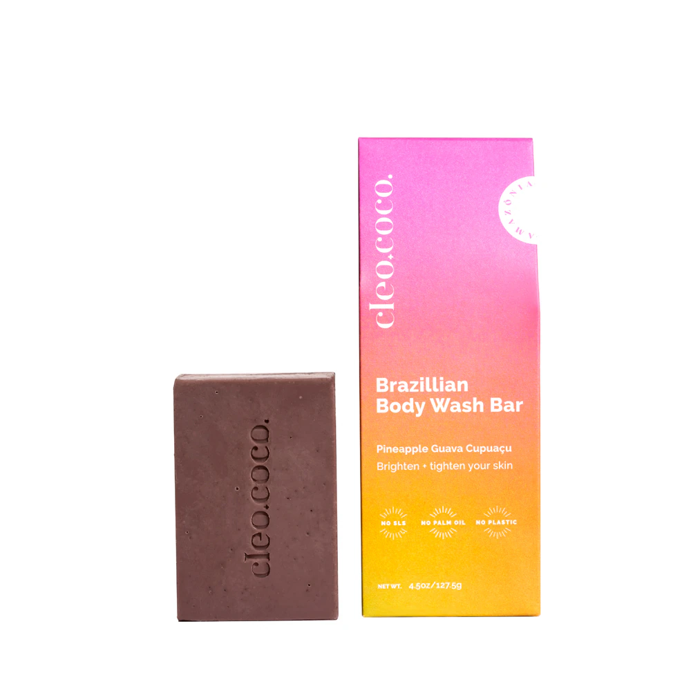 Cleo+Coco Body Wash Bar Soap - Brazilian -- 4.5 oz
