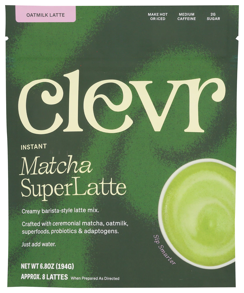 Clevr Blends SuperLatte Instant Matcha -- 6.8 oz