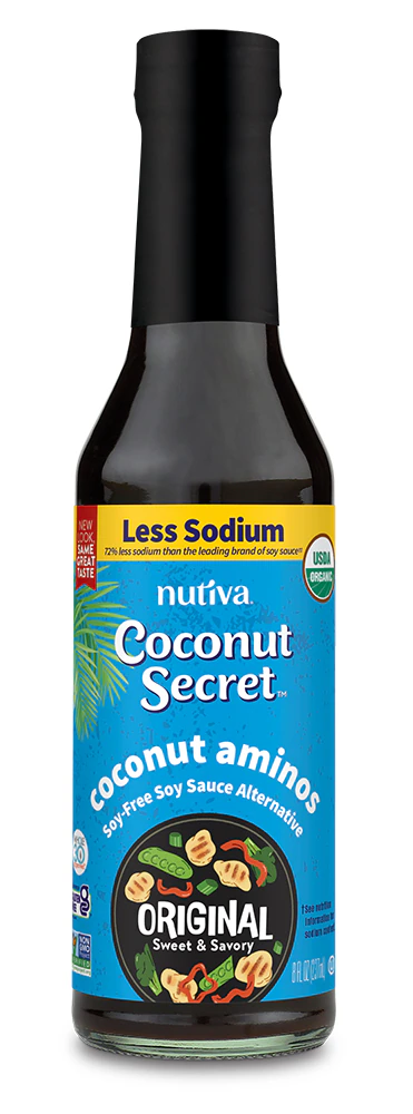 Coconut Secret Coconut Aminos Seasoning Sauce & Marinade Soy Free -- 8 fl oz