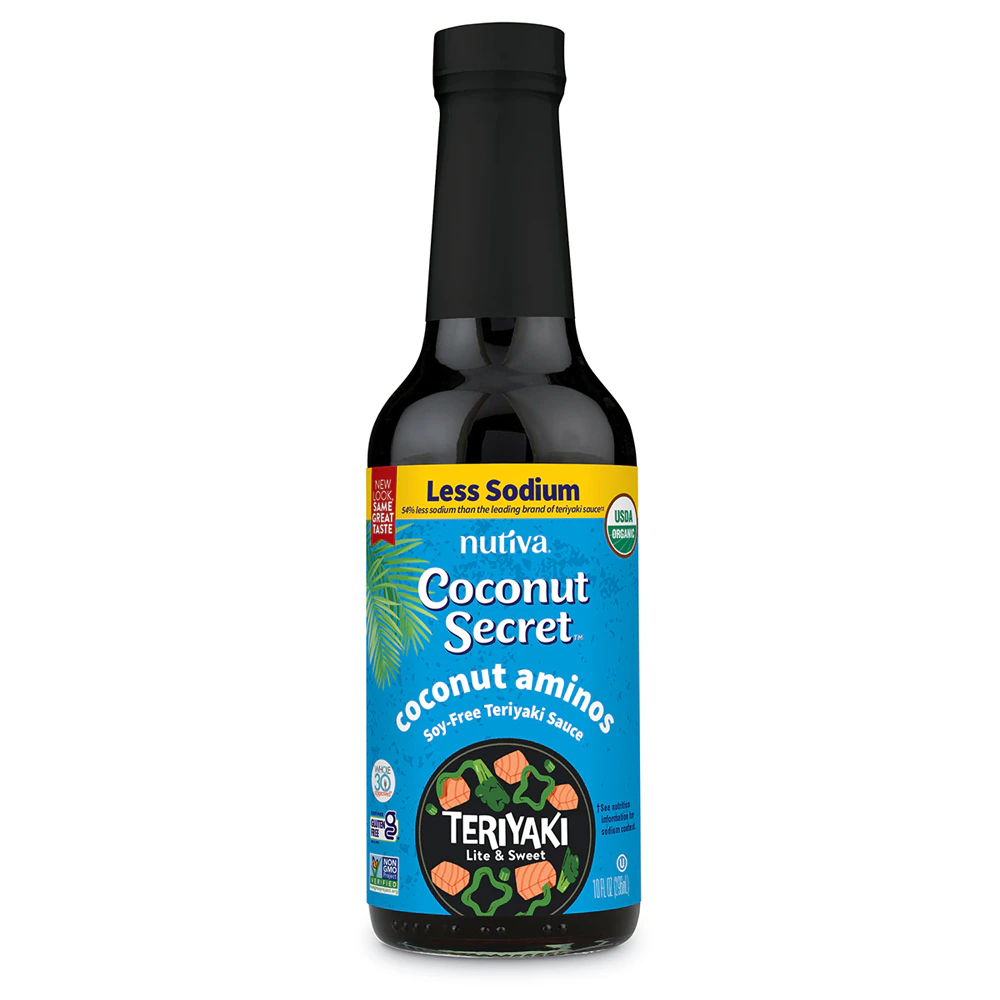Coconut Secret Coconut Aminos Teriyaki Sauce Soy Free -- 10 fl oz