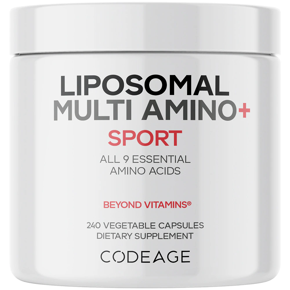 Codeage Liposomal Multi Amino+ BCAA & EAA Sport Supplement -- 240 Capsules