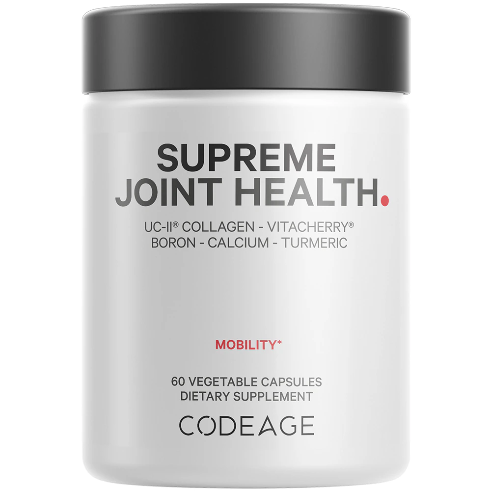 Codeage Supreme Joint Health UC-II? Type 2 Collagen Supplement - Turmeric - Bromelain - Boswellia -- 60 Capsules