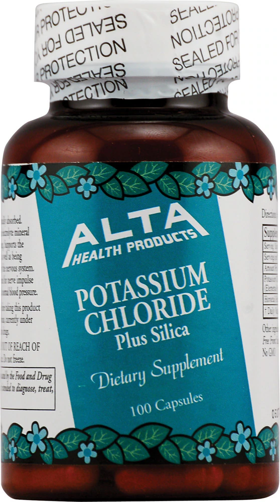 Alta Health Products Potassium Chloride Plus Silica -- 100 Capsules