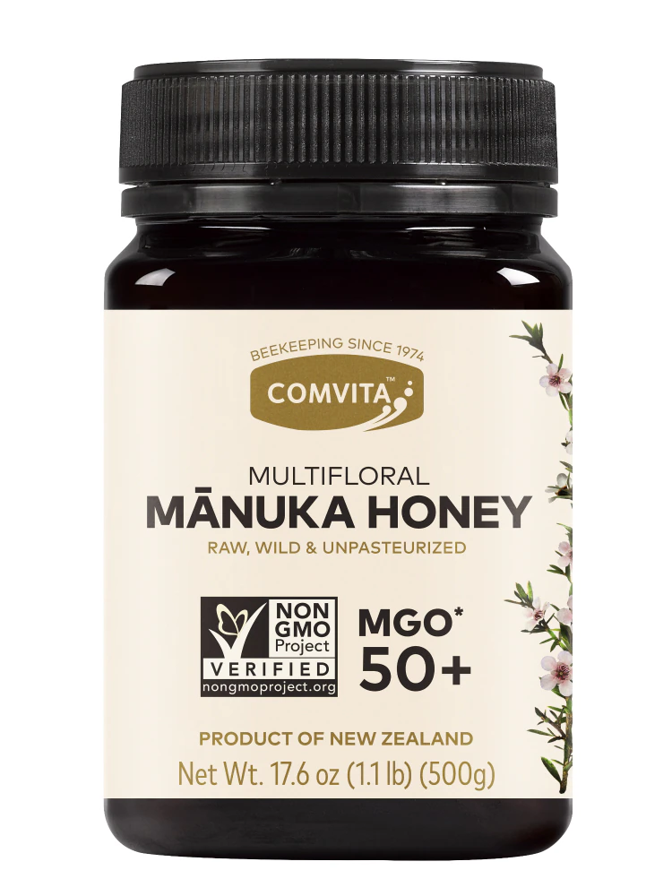 Comvita Non-GMO Multifloral Manuka Honey - MGO 50+ -- 17.6 oz