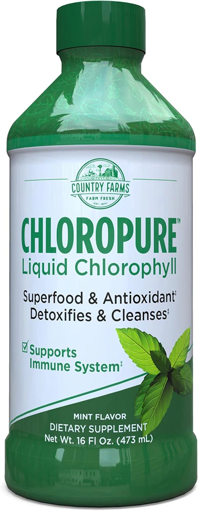 Country Farms Chloropure Liquid Chlorophyll -- 16 fl oz