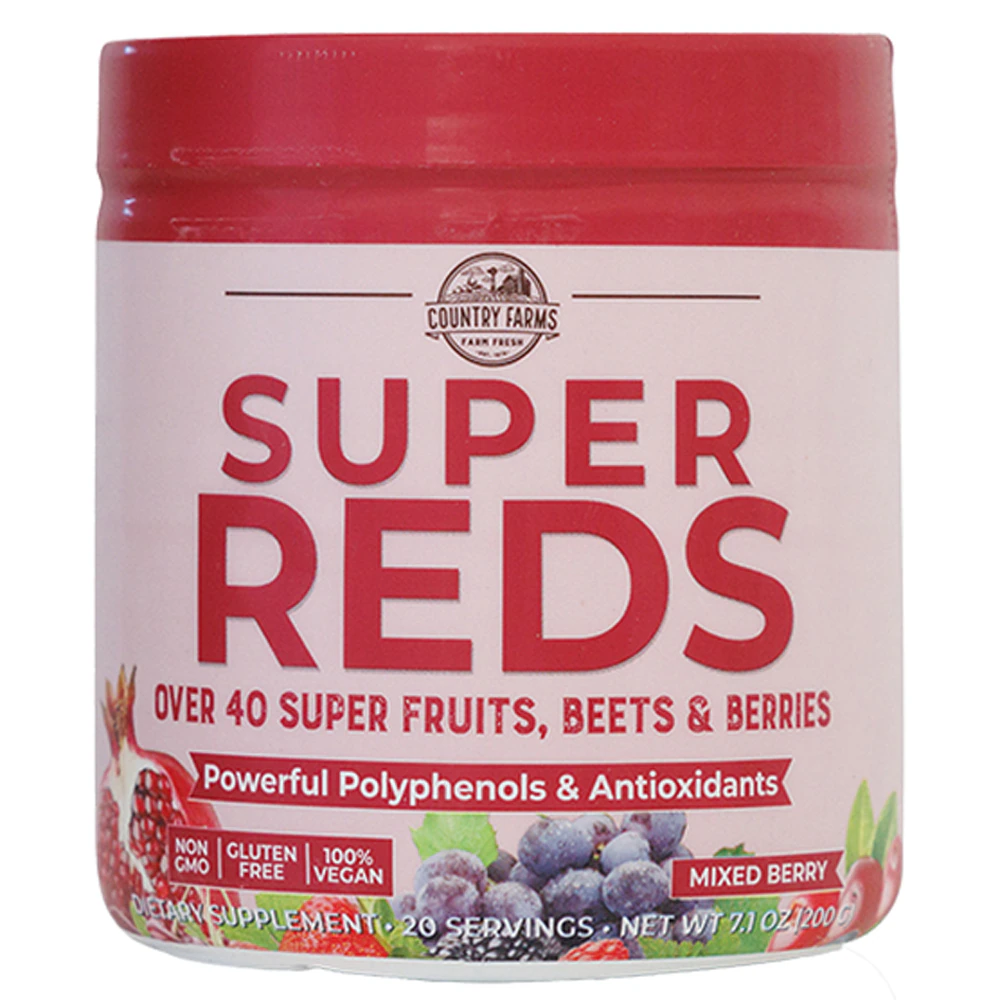 Country Farms Super Reds Powder -- 20 Servings