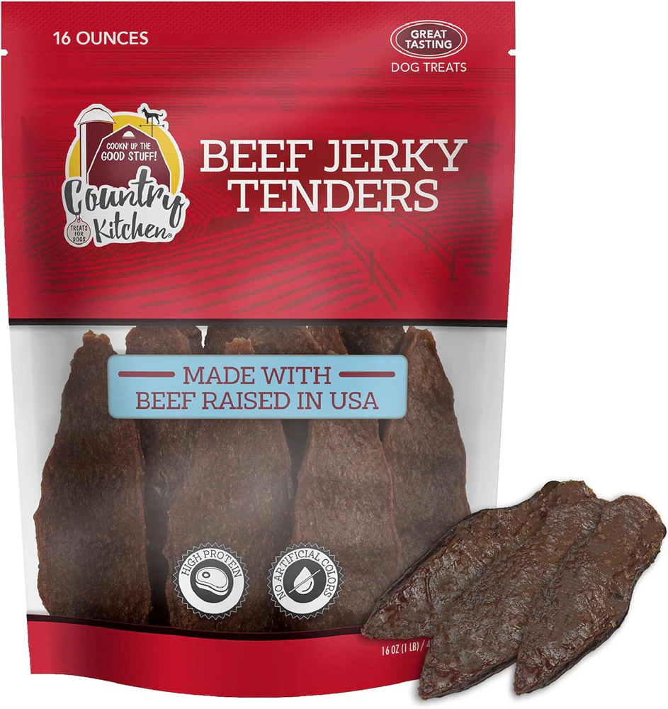Country Kitchen Dog Jerky Tenders Beef -- 16 oz