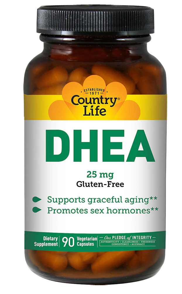 Country Life DHEA -- 25 mg - 90 Vegetarian Capsules