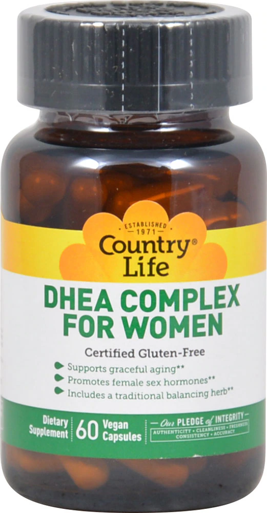 Country Life DHEA Complex for Women -- 60 Vegetarian Capsules