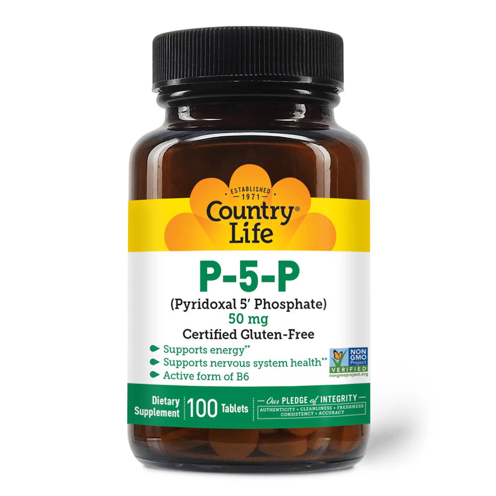 Country Life P-5-P -- 50 mg - 100 Tablets