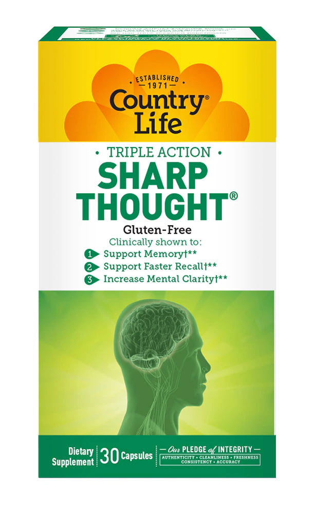 Country Life Sharp Thought? -- 30 Capsules